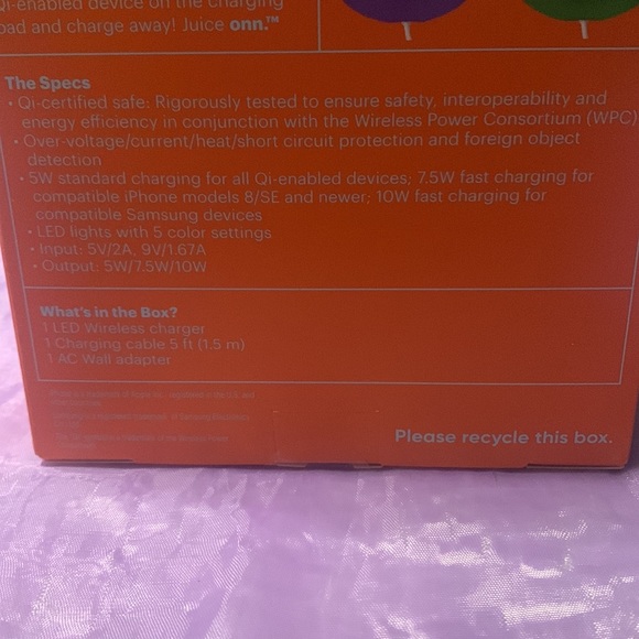 New wireless charger ❤️ - Picture 3 of 4